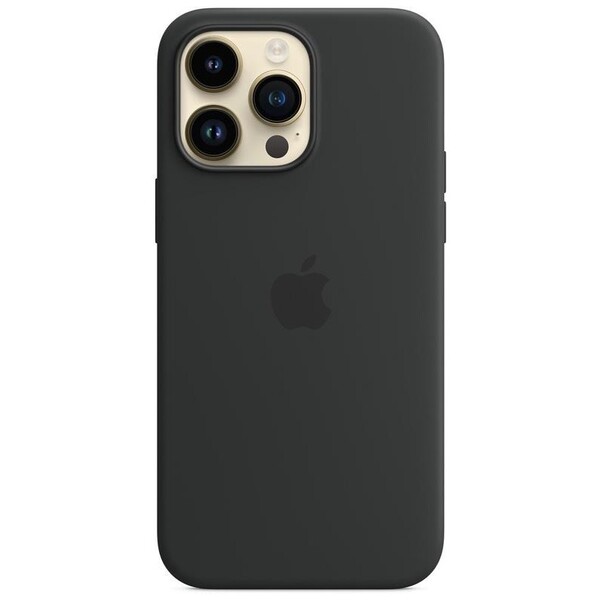 Чохол Apple Silicone Case with MagSafe для Apple iPhone 14 Pro Max Midnight MPTP3