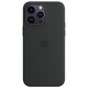 Чохол Apple Silicone Case with MagSafe для Apple iPhone 14 Pro Max Midnight MPTP3