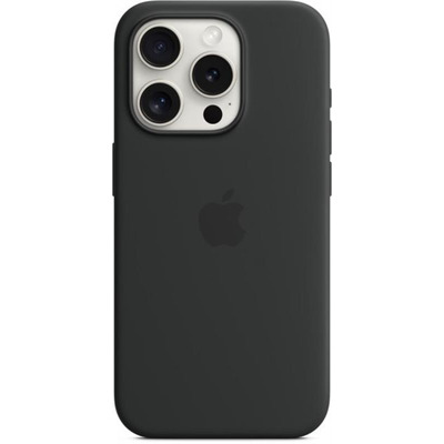 Чохол Apple Silicone Case with MagSafe для Apple iPhone 15 Pro Black MT1A3