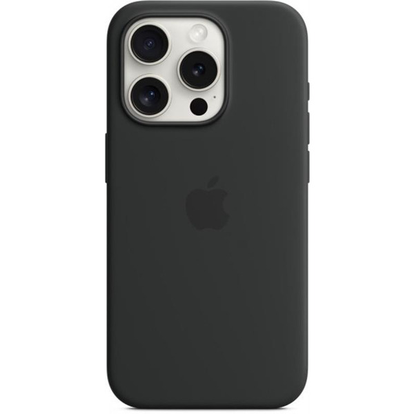 Чохол Apple Silicone Case with MagSafe для Apple iPhone 15 Pro Black MT1A3