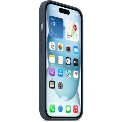 Чохол Apple Silicone Case with MagSafe для Apple iPhone 15 Black MT0J3