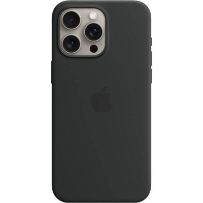 Чохол Apple Silicone Case with MagSafe для Apple iPhone 15 Pro Max Black MT1M3