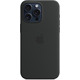 Чохол Apple Silicone Case with MagSafe для Apple iPhone 15 Pro Max Black MT1M3