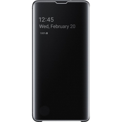 Чехол-книжка Samsung Clear View Cover для Samsung Galaxy S10 SM-G973 Black (EF-ZG973CBEGRU)
