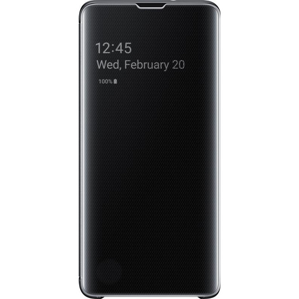 Чохол Samsung Clear View Cover для Samsung Galaxy S10 SM-G973 Black EF-ZG973CBEGRU