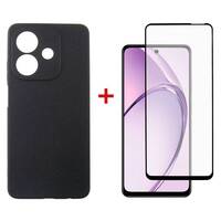 Чохол Dengos Carbon для Oppo A40/A40m Black DG-KM-159