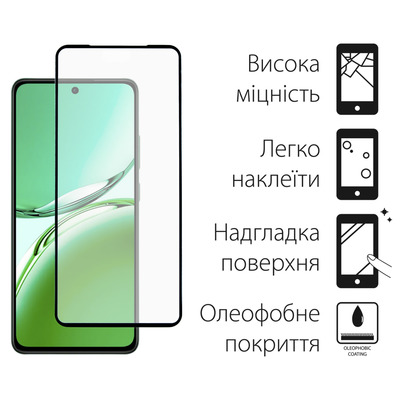 Чохол Dengos Matte для Oppo  Reno 12F 4G Black DG-KM-157