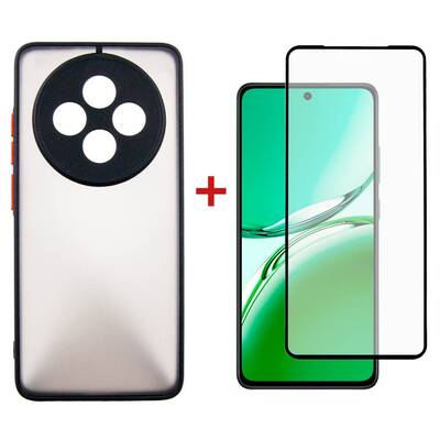 Чохол Dengos Matte для Oppo  Reno 12F 4G Black DG-KM-157