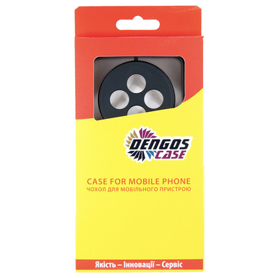 Чохол Dengos Matte для Oppo  Reno 12F 4G Black DG-KM-157