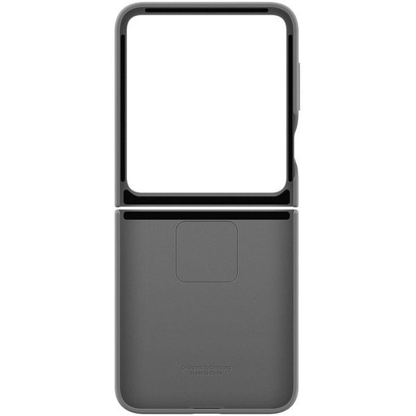 Чохол Samsung Silicone Cover with Ring для Samsung Galaxy Flip 6 Gray EF-PF741TJEGUA