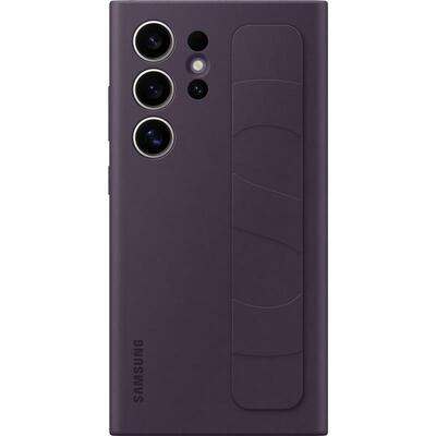 Чохол Samsung Standing Grip Case для Samsung Galaxy S24 Ultra SM-S928 Dark Violet EF-GS928CEEGWW