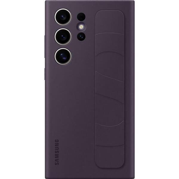 Чохол Samsung Standing Grip Case для Samsung Galaxy S24 Ultra SM-S928 Dark Violet EF-GS928CEEGWW