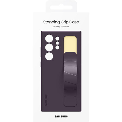 Чохол Samsung Standing Grip Case для Samsung Galaxy S24 Ultra SM-S928 Dark Violet EF-GS928CEEGWW