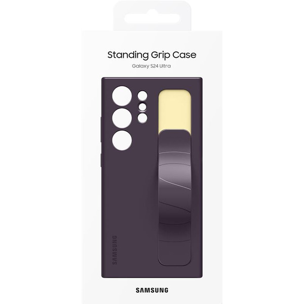 Чохол Samsung Standing Grip Case для Samsung Galaxy S24 Ultra SM-S928 Dark Violet EF-GS928CEEGWW