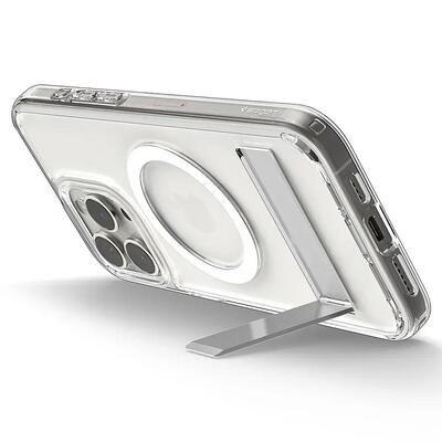 Чохол Spigen Slim Armor Essential S with MagFit для Apple iPhone 15 Pro Crystal Clear ACS06477