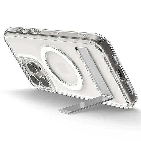 Чохол Spigen Slim Armor Essential S with MagFit для Apple iPhone 15 Pro Max Crystal Clear ACS06452
