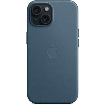 Чохол Apple FineWoven Case with MagSafe для Apple iPhone 15 Pacific Blue MT3G3