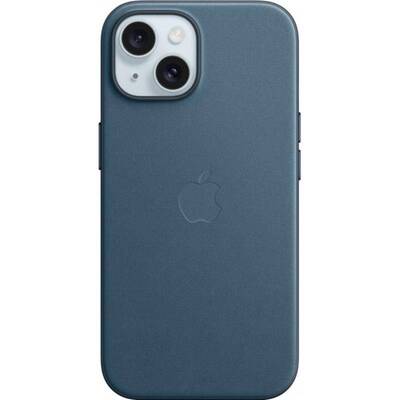 Чохол Apple FineWoven Case with MagSafe для Apple iPhone 15 Pacific Blue MT3G3