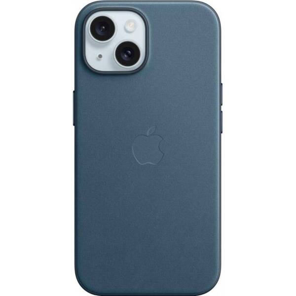 Чохол Apple FineWoven Case with MagSafe для Apple iPhone 15 Pacific Blue MT3G3