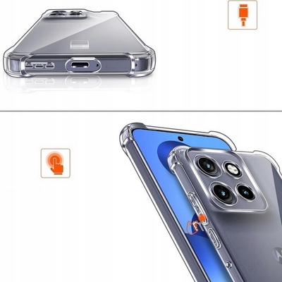 Чохол BeCover Anti-Shock для Motorola Edge 50 Neo Clear 713150