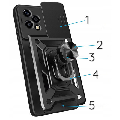 Чохол BeCover Military для Honor 200 Lite Black 713044