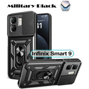 Чохол BeCover Military для Infinix Smart 9 (X6532) Black 713049