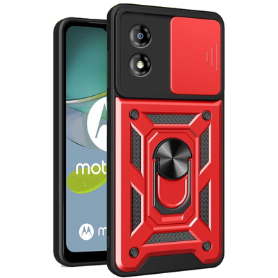Чохол BeCover Military для Motorola Moto E14 Red 713055