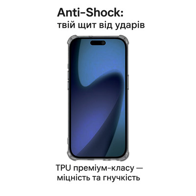 Чохол BeCover Anti-Shock для Apple iPhone 17 Air Grey 713796