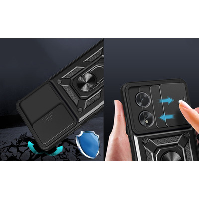 Чохол BeCover Military для Oppo A60 Black 713078