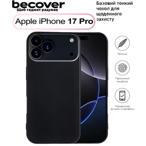 Чохол BeCover для Apple iPhone 17 Pro Black 713760