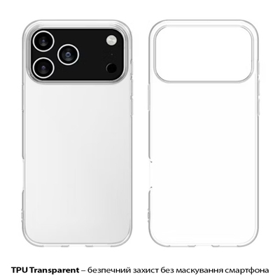 Чохол BeCover для Apple iPhone 17 Pro Transparancy 713761