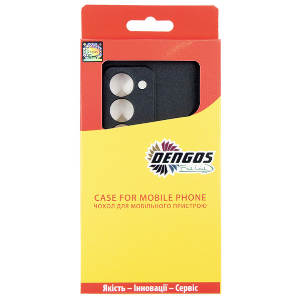 Чохол Dengos Carbon для Xiaomi Redmi 15 Black DG-KM-163