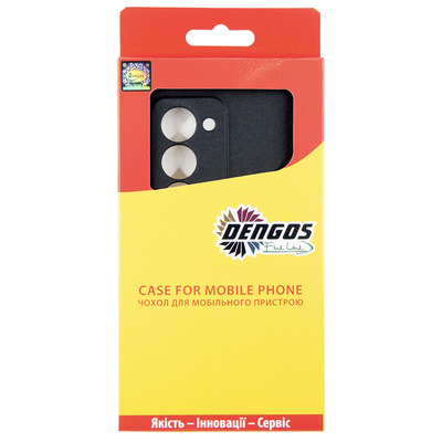 Чохол Dengos Carbon для Xiaomi Redmi 15 Black DG-TPU-CRBN-238