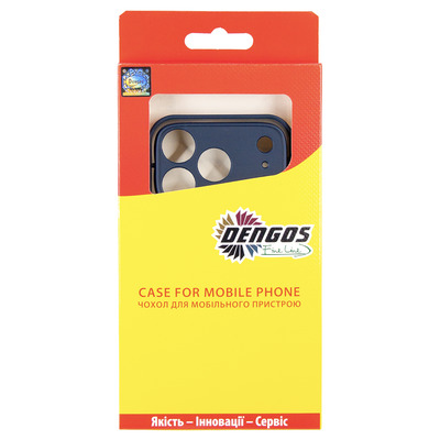Чохол Dengos Matt для iPhone 17 Pro Blue DG-TPU-MATT-171