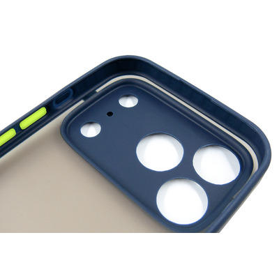 Чохол Dengos Matt для iPhone 17 Pro Blue DG-TPU-MATT-171