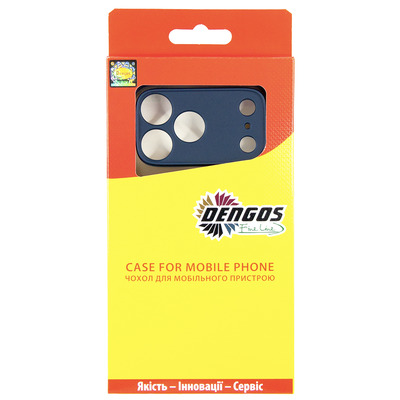 Чохол Dengos Matt для iPhone 17 Pro Max Blue DG-TPU-MATT-172