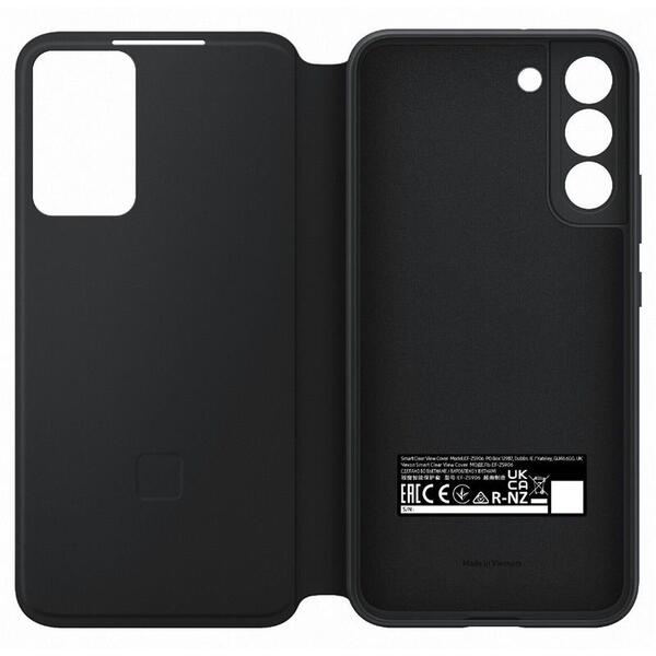 Чохол Samsung Smart Clear View Cover для Samsung Galaxy S22+ SM-S906 Black EF-ZS906CBEGRU