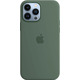 Чохол Apple Silicone Case with MagSafe для Apple iPhone13 Pro Max Eucalyptus MN6C3