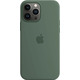 Чохол Apple Silicone Case with MagSafe для Apple iPhone13 Pro Max Eucalyptus MN6C3