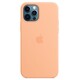 Чохол Apple Silicone Case with MagSafe для Apple iPhone 12 Pro Max Cantaloupe MK073