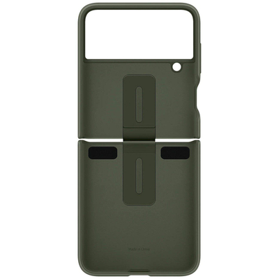 Чохол Samsung Silicone Cover with Ring для Samsung Galaxy Flip 4 SM-F721 Khaki EF-PF721TGEGUA