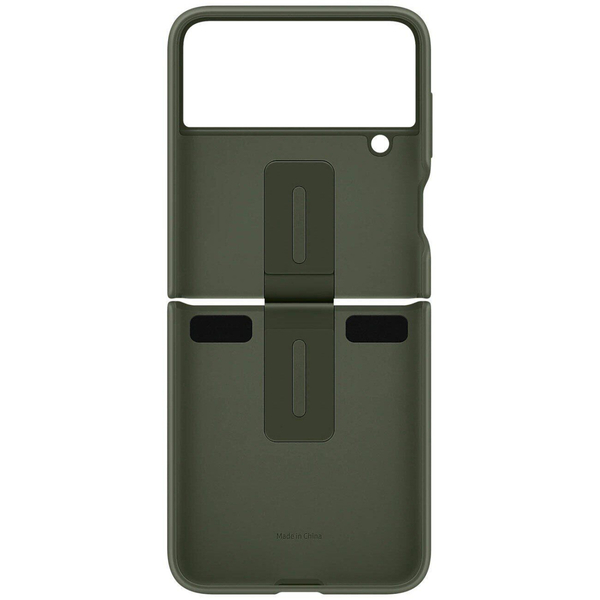 Чохол Samsung Silicone Cover with Ring для Samsung Galaxy Flip 4 SM-F721 Khaki EF-PF721TGEGUA