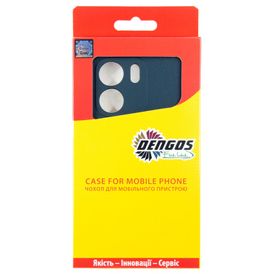 Чохол Dengos Carbon для Motorola Moto G06 Blue DG-TPU-CRBN-241