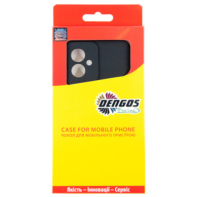 Чохол Dengos Carbon для Motorola Moto G55 Black DG-TPU-CRBN-248
