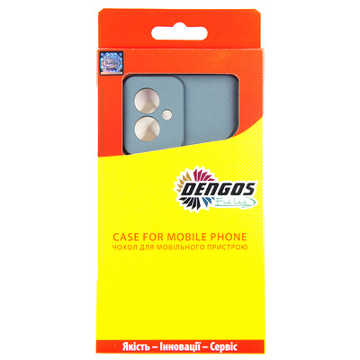 Чохол Dengos Carbon для Motorola Moto G55 Grey DG-TPU-CRBN-249