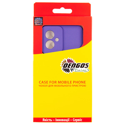 Чохол Dengos Carbon для Motorola Moto G55 Purple DG-TPU-CRBN-250