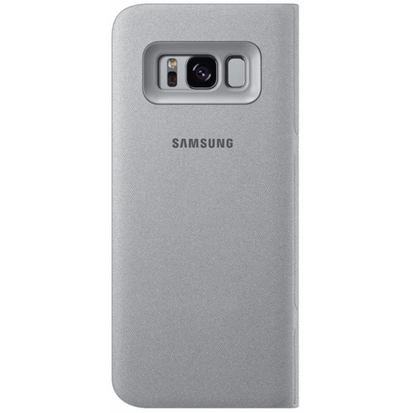 Чохол Samsung LED View Cover для Samsung Galaxy S8+ G955 Silver EF-NG955PSEGRU