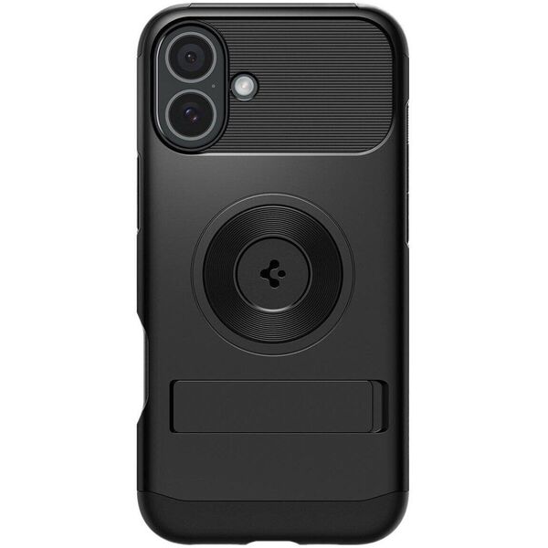 Чохол Spigen Slim Armor with MagFit для Apple iPhone 16 Plus Black ACS08098