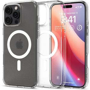 Чохол Spigen Ultra Hybrid with MagFit для Apple iPhone 16 Pro Max Frost Clear ACS08002