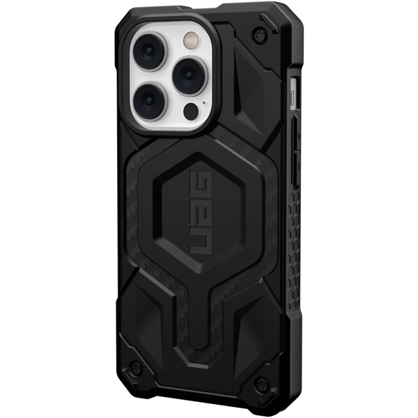 Чохол Urban Armor Gear Monarch Pro with MagSafe для Apple iPhone 14 Pro Carbon Fiber 114030114242